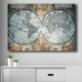 Wallity Lienzo Decorativo 70100NISC-047 Azul, Beige y Negro 70x100 cm